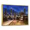 Designart - Atlanta Skyline Twilight Blue Hour - Cityscape Framed Canvas Print